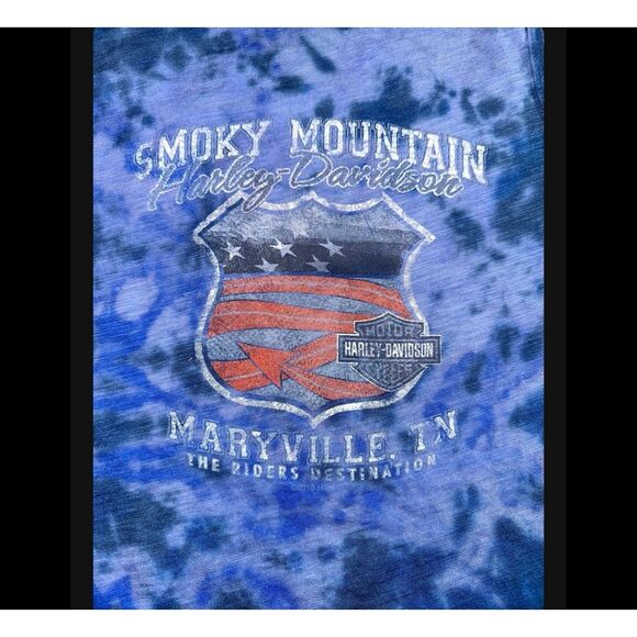 Women’s Harley Davidson Tie-Dye Tank - Picture 4 of 5